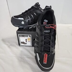 Rocky Trailblade FQ0006075 Men's 10 M Sneakers Black Composite Toe Work Shoes